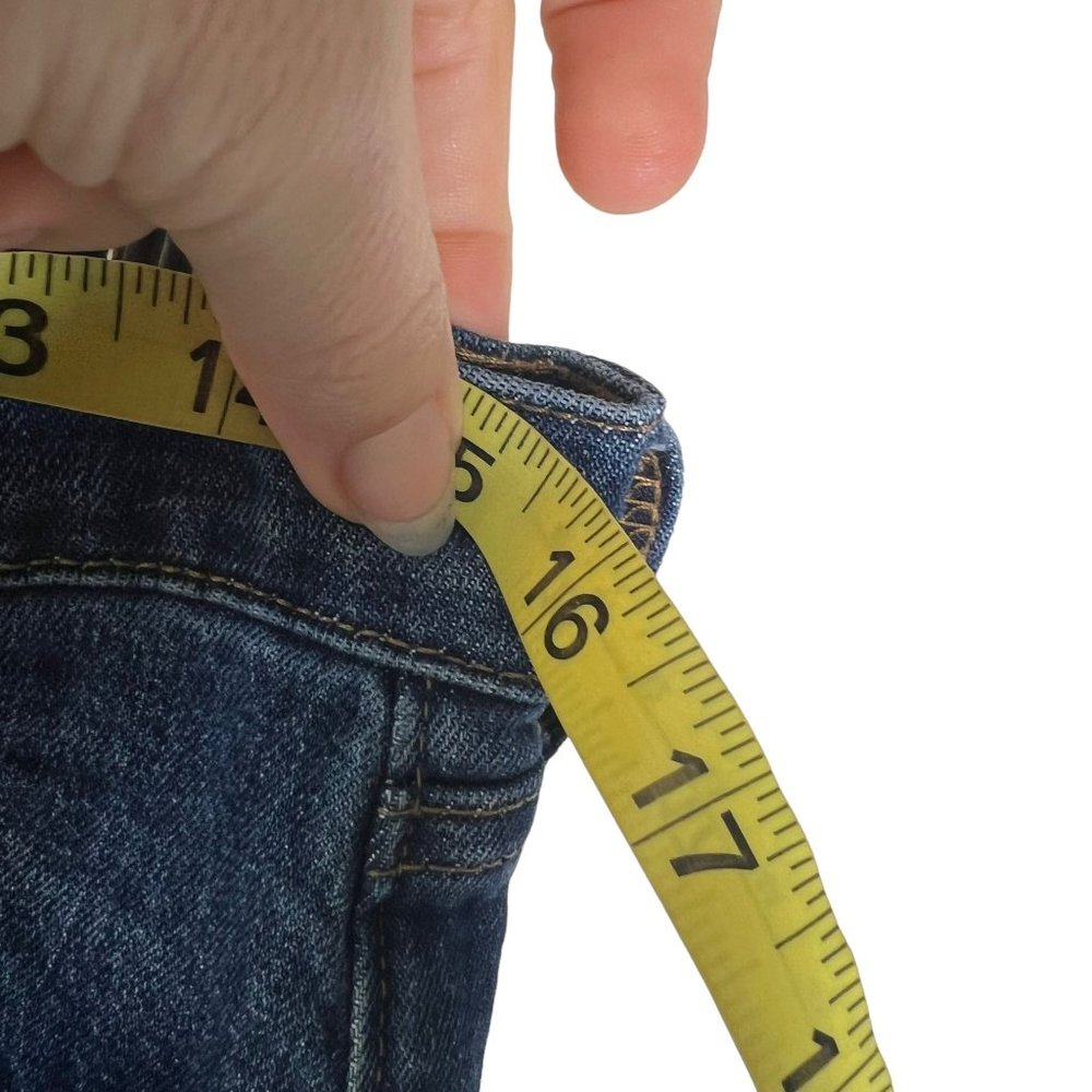 Madewell Slim Boyfriend Dark Wash Mid Rise Ankle Jeans 25 - Picture 6 of 10